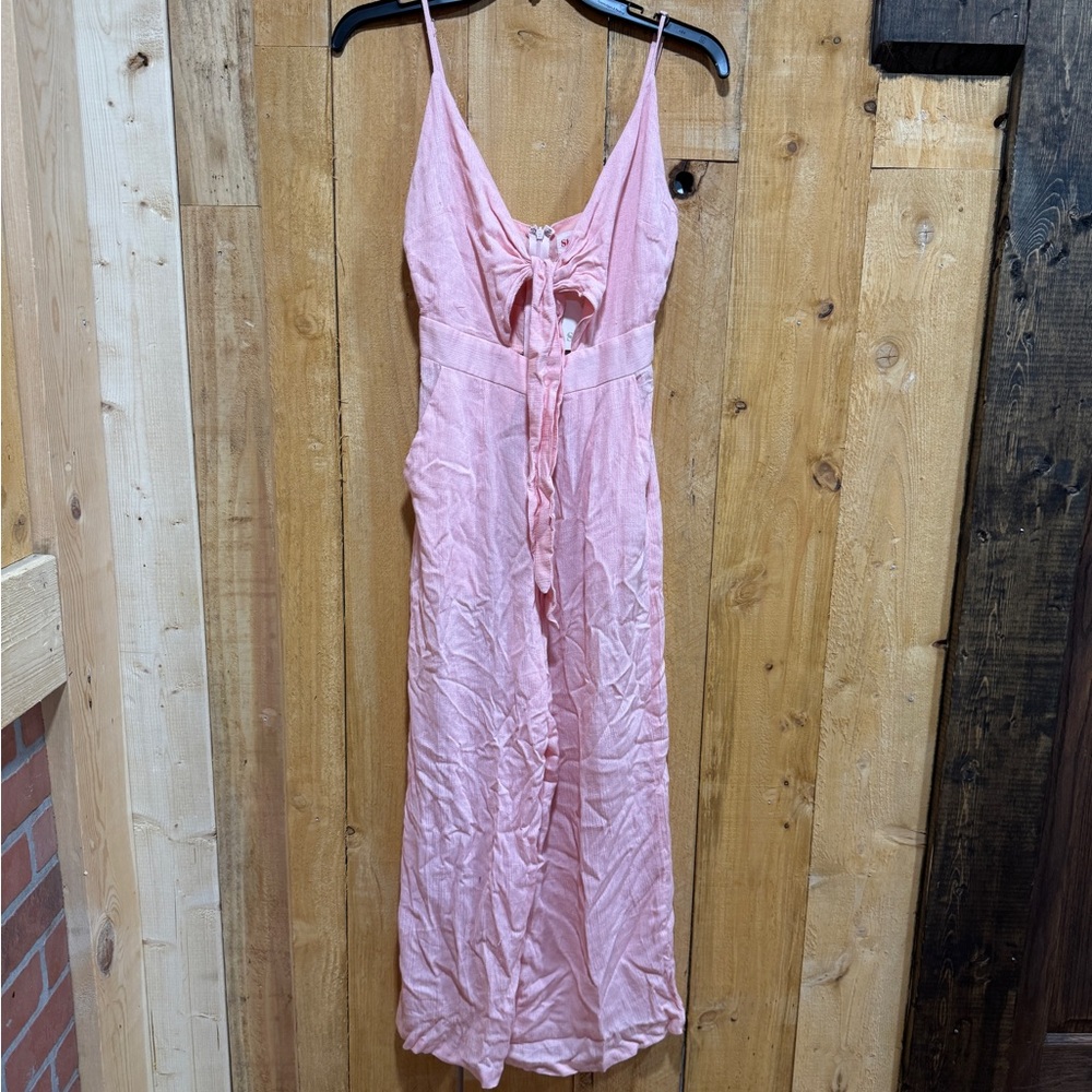 Renewed Jumpsuit in Blush - Picture 3 of 7